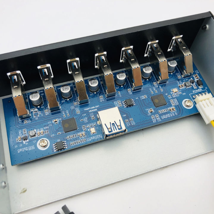 7%20Port%20USB%203.0%20Hub%205Gbs%205.25%20CD-ROM%20Drive%20Bay%20CD%20ROM%20Front%20Panel%20for%20Computer%20Case%20+%20USB%203.0%2019-pin%20Header%20to%20Type-A%20Male%20Cable%20-%20Image%206