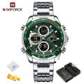 2024 New NAVIFORCE Fashion Military Watches for Men Luxury Original Sports Chronograph Watch Waterproof Quartz WristWatch Clock Gift Yeah Keniaoet.