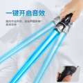 Star Wars laser sword, night light, flashing lights, fluorescent sticks, glowing toys, plastic swords, weapons, children's telescoping. 
