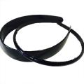 Black round hair band for girls and women -2 pcs. 