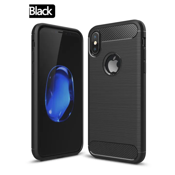 Rubber%20Carbon%20Fiber%20Case%20For%20iPhone%20X%20XR%20XS%20MAX%20Ultra%20Thin%20Silicone%20Cover%20Coque%20-%20Image%204