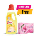 Shinex Floor Cleaner Citrus 1 ltr Buy 1 Get  Leona Soap 100gm . 