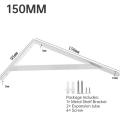 Shelf L Shaped Bracket Wall Mounted Folding Angle Bracket Bench Table Shelf Bracket Furniture Heavy Support Hardware Tool Home. 
