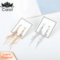 Fashion Women Butterfly Tassel Long Dangle Rhinestone Stud Earrings Jewelry. 