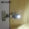 【Cathery Baby Store】BEIAIDI Hinge LED Sensor Light 0.25W Universal Kitchen Lighting Induction Closet Wardrobe Led Night Light. 