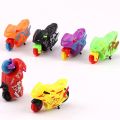 【The road to happiness Store】1Pcs Fashion Classic Children Pull Back Inertial Motorcycle Toys Funny Plastic Motor Bike Miniature Model Puzzle Toy Vehicles.