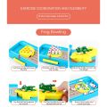 【Happy baby toy store】Mini Bowling Desktop Puzzle Fingertip Bowling Parent-Child Interactive Board Educational Indoor Table Sports Xmas. 