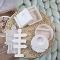 16.2cm Signboard Mold Good Quality White Silica Cement Gypsum Silicone Mold Diy Silicone Mold for Pendant Candle.