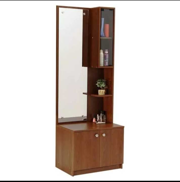 Lamanated%20Wood%20Dressing%20table%20-%20Brown%20For%20Home%20and%20Office%20Use%20.Size-L-24+W-13+H-67inch%20.%20-%20Image%205