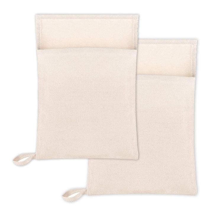 Individual Lewis Ice Bag,Bartender Kit Ice Crusher,Canvas Bag Set for Ice Crushing, Bar Tools Accessory for Home Bartenders 2Pcs
