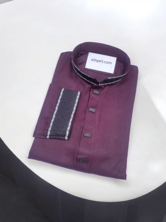 Embroidery Panjabi for Men, Brown 2025 new Punjabi
