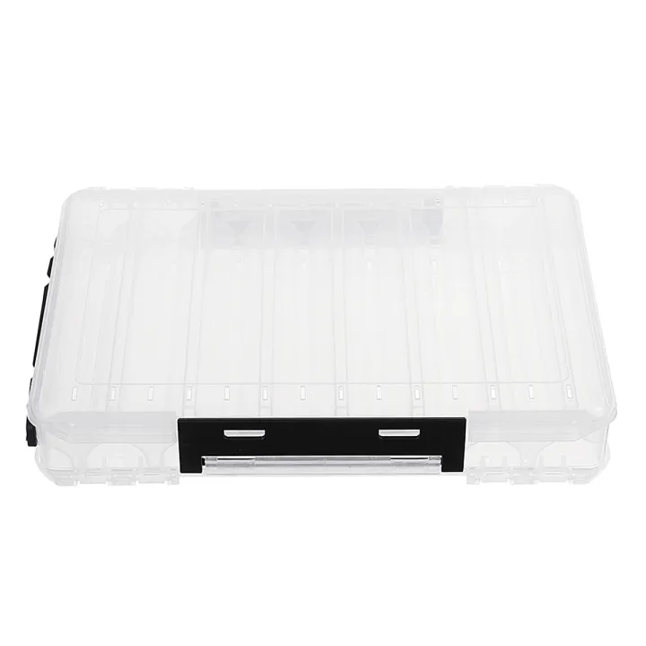 Enrich%20your%20life%20Fishing%20Lure%20Bait%20Hook%20Tackle%20Double%20Sided%20Storage%20Box%20Tan%20Case%20Clear%20Waterproof%20--%20Clear%20/%20Brown%20-%20Image%204