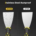 4Pcs Putty Knife Set Scraper for Repairing Drywall Removing Wallpaper. 