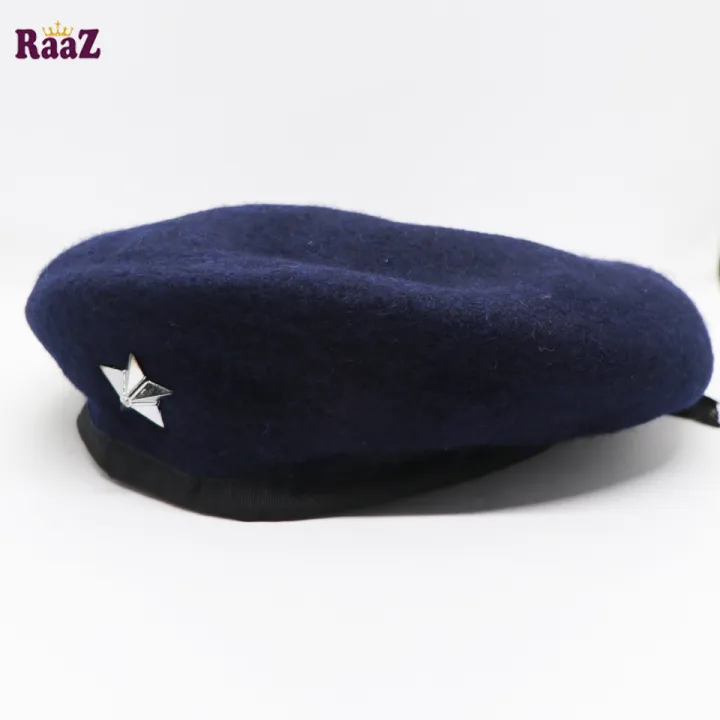 Navy%20Blue%20Che%20Guevara%20Military%20Metal%20Star%20Beret%20Cap%20(Free%20Size)%20-%20Image%203