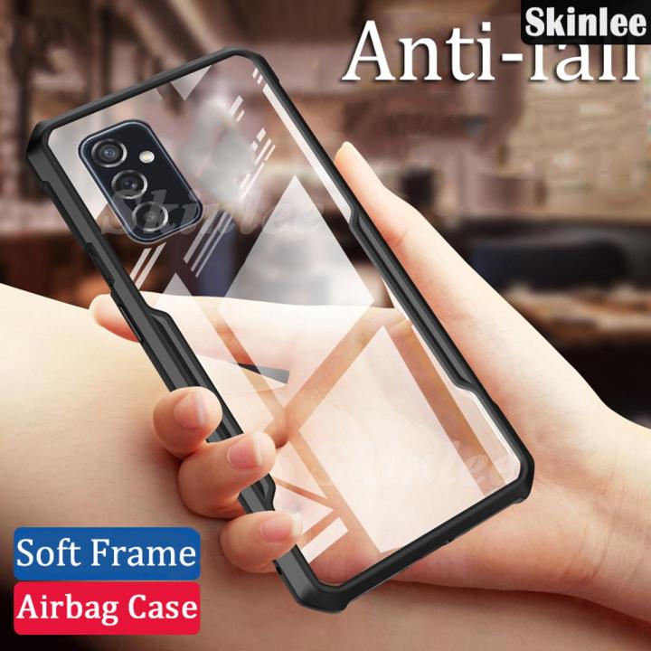 Phone case for Samsung Galaxy F23 Back Cover Transparent clear Airbag protector Soft Frame Hard Armor Cover Samsung F23 Phone cases