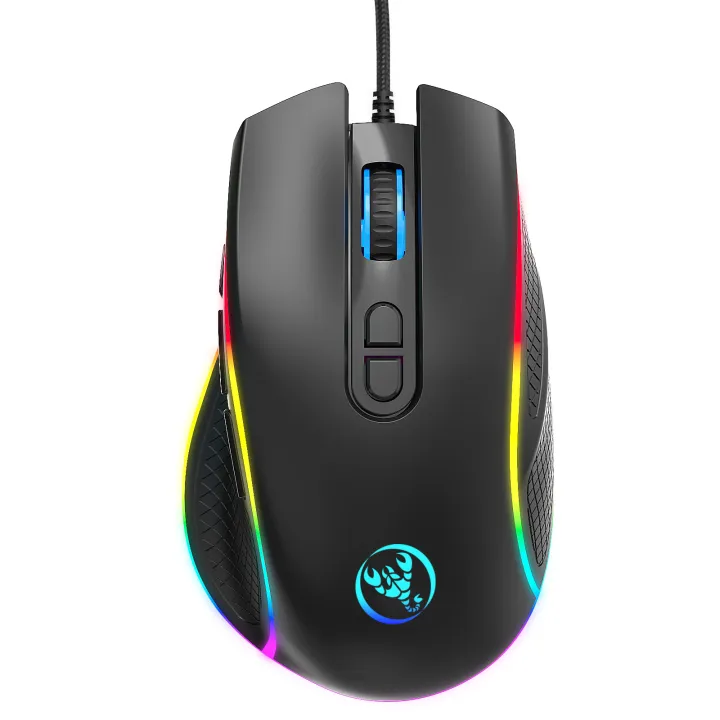 HXSJ%20Gaming%20Cable%20RGB%20Gaming%20Mouse%2012800DPI%20Gaming%20Mouse%208%20Key%20Macro%20Programming%20-%20Image%207