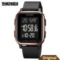 SKMEI 1858 Dual Time Plastic Strap Digital Watch for Men. 