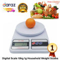 Digital Scale 10kg 1g Household Weight Scales Platform Electronic Balance Kitchen scale Baking Measure Food Cooking Tools- Measuring Tools & Scales-new canvas. 