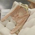 Lace Ruffle Shirt Y2Y Korean Summer Cardigan Sunscreen Women Casual Fashion Long Sleeves Short Shirts Sun Protection Clothing. 