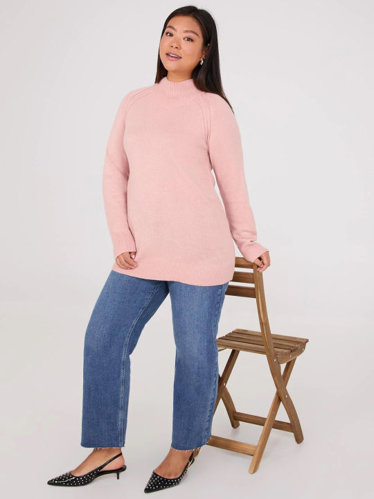 Women's%20Long%20Sleeve%20Mock%20Neck%20Winter%20Sweater%20From%20Levin%20-%20Image%207