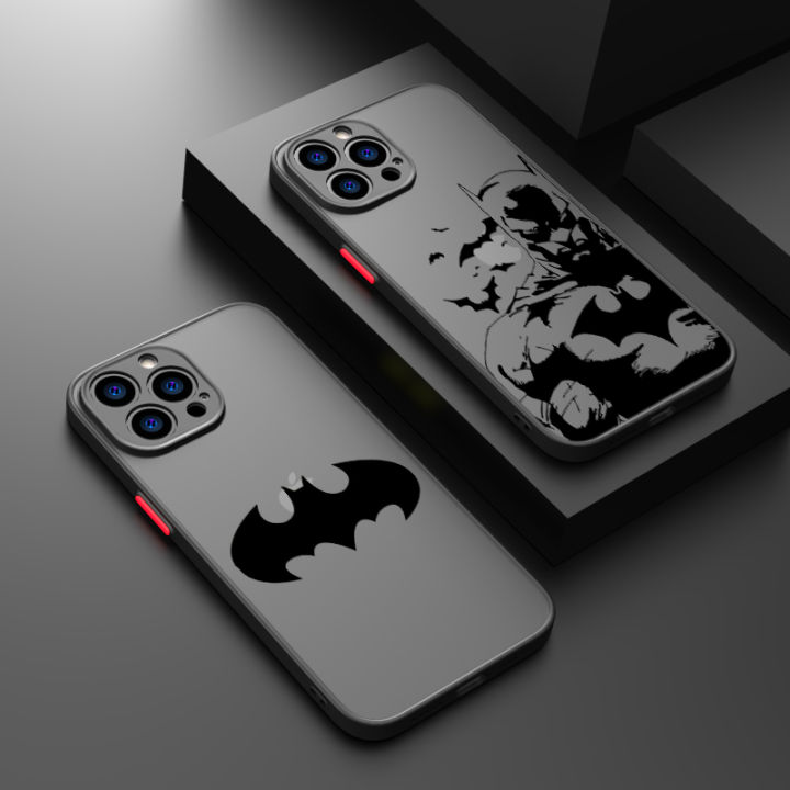 Batman logo For Apple iPhone 14 13 12 11 Mini XS XR X 6S