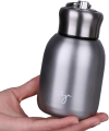 Leakproof Portable Modern Thermal Drinking Bottle Thermal Flasks Mini Lightweight Stainless Steel Water Bottle For Kids Men Women Home Office School. 