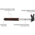 Retractable Billiard Cue Stick Bridge with Bridge Head, Billiard Pool Cue Accessory for Pool Table,Bridge Head,Black. 
