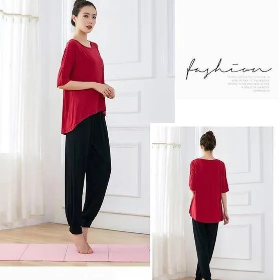 Spring%20and%20Summer%20Modern%20Dance%20Practice%20Clothes%20Female%20Modal%20Ethnic%20Dance%20Yoga%20Exercise%20Teacher%20Body%20Dancing%20Dress%20plus%20Size%20Suit%20-%20Image%204