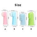 Pet Finger Toothbrush Super Soft Silicone Cat Dog Teeth Cleaning Finger Toothbrush. 