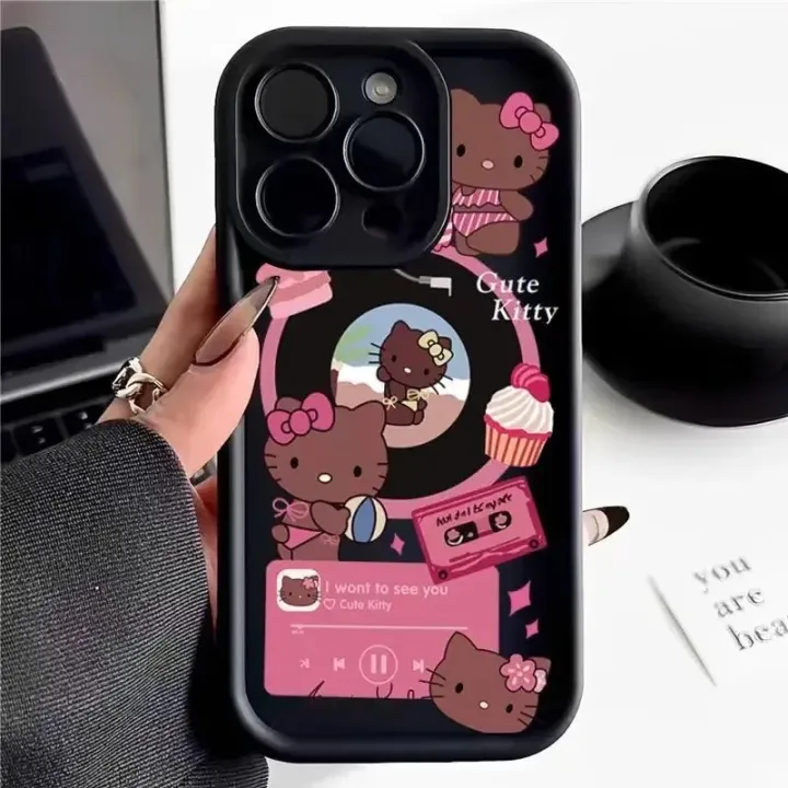 Sanrio%20Hello%20Kitty%20Pattern%20Silicone%20Phone%20Case%20For%20iPhone%2011%2012%2013%2014%2015%20Pro%20Max%20XS%20XR%20X%207%208%20Plus%20SE%202020%202022%20Shockproof%20Cover%20-%20Image%204