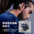 Sanag Senafil bone conduction Bluetooth earphones with wireless ear clip style sports private model intelligent noise reduction. 
