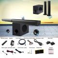 80W Bluetooth Speaker 5.0 TV SoundBar 2.1 Home Theater System 3D Surround Sound Bar Remote Control With Subwoofer For TV. 