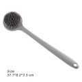 【Cathery Baby Store】2 In Long Handle Silicone Brushes Multifunctional Shower Double-sided Cleaning SPA Tool. 