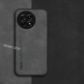 Luxury Plain Skin Texture Leather Casing For Xiaomi Civi 4 Pro 5G 2024 Civi4 Civi4Pro Automatic Suction Camera Protect Matte PC Hard Case Business Shockproof Phone Case Back Cover.