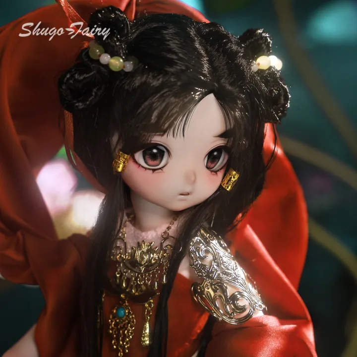 ShugaFairy%20Nezha%20Bjd%20Dolls%201/4%20Chinese%20Mythology%20Body%20DIY%20Girls%20Gift%20Anime%20Jointed%20Movable%20Doll%201/4%20Bjd%20Head%20Action%20Figure%20-%20Image%202