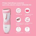 Philips HP6306/00 SatinShave Essential Wet & Dry Electric Shaver for Women's.