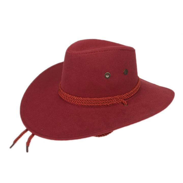 Yfashion Fashion Large Brim Cowboy Hat