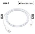 iPhone 12 Pro Max 20W USB-C Power Adapter With USB-C to Lighting Cable (3 Pin).