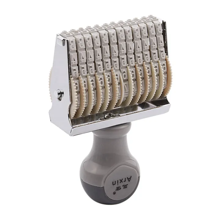 6X%2012%20Band%20Self%20Inking%20Rubber%20Stamps%20Numbering%20Machine,%20Grey%20White%20-%20Image%202