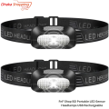 Portable LED Sensor Headlamps USB Rechargeable Induction Torch Headlight Waterproof Outdoor Camping Fishing Emergency Work Light 1 Pcs- Lighting / Headlamps - magic gift store.