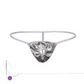 3 Pieces Men’s FrontHole Underwear Panties Without Trace T-shaped Back pants Micro Thongs Underpants Lingerie Stylish & Fashionable Seductive T-Back Panties For Mans From Shilpiana By Sewing Trendz (Red, Black, White, Blue, Golden, Silver- Free Size). 