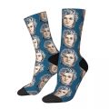 Hip-hop Astarion Baldurs Gate Soccer Socks Polyester Crew Socks for Unisex. 