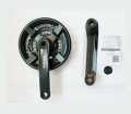 SHIMANO Crankset 6/7/8-Speed Black FC-TY301 48/38/28T 170 mm. 