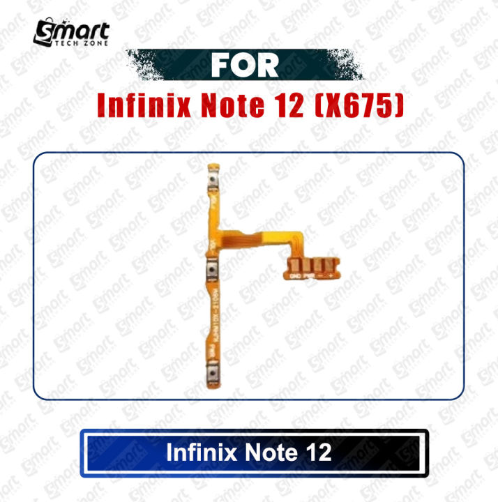 Infinix%20Note%2012%20(X675)%20Power%20on%20/%20off%20Switch%20Button%20Side%20Volume%20Up%20Down%20Buttons%20Flex%20Cable%20Replacement%20Parts%20-%20Image%202