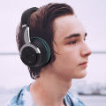 Bluetooth Headphones Head-mounted Noise Reduction Wireless Headset for Phones PC Gaming Headsets Heavy Bass Colorful LED Lights. 