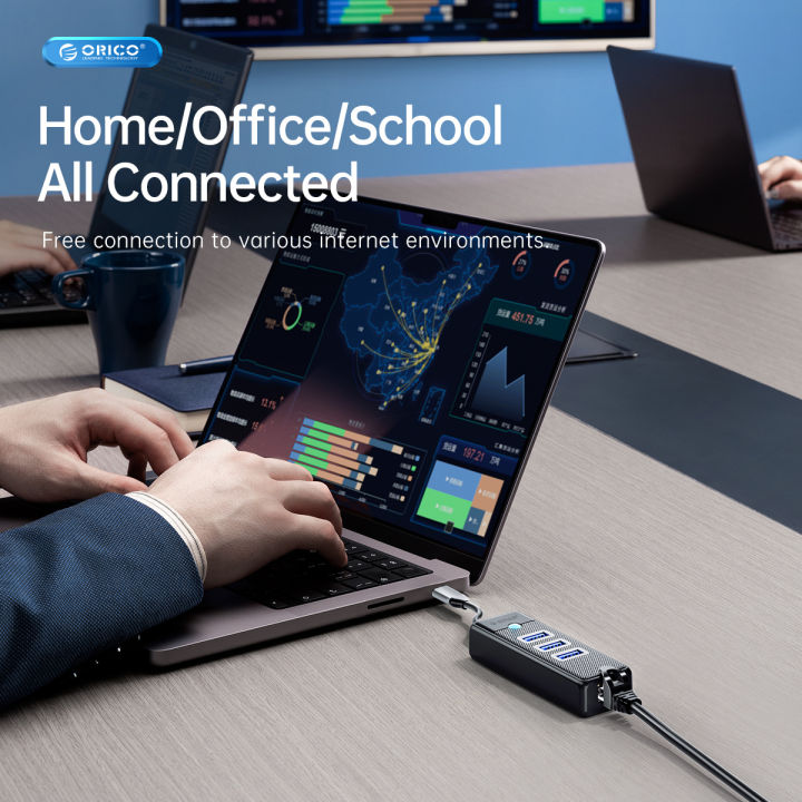 ORICO%20PW3UR-C3%204-Port%20USB%203.0%20Hub%20With%20Gigabit%20Ethernet%20RJ45%20Port%20-%20Image%205