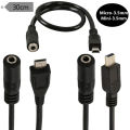 5pin Micro Usb Male 3.5mm Female Audio Cable Adapter 5p Mini Usb Male 3.5 Female Audio Line Connector Mini Micro Usb 3.5 Convert. 