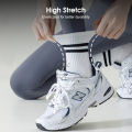 Outtobe Yoga Socks Sports Socks with Grips for Women Home House Floor Barre Non-slip Socks Dance Pilates Fitness Cotton Stocking.