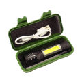 Stylish Telescopic Zoom Flash Light for Emergency.
