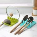 Spoon Holders for Kitchen Fork Spatula Rack Shelf Organizer Plastic Spoon Rest Holder Non-slip Spoons Pad Kitchen Utensil. 